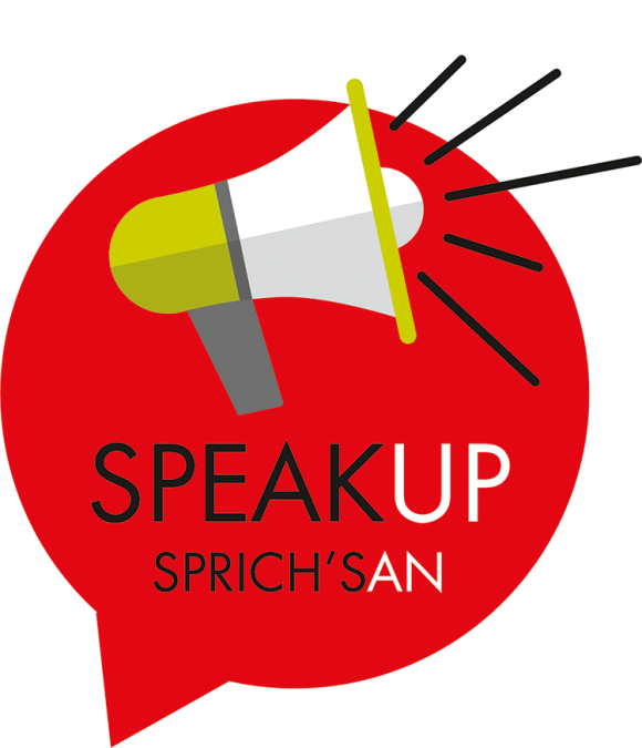 Speak up - Sprich's an