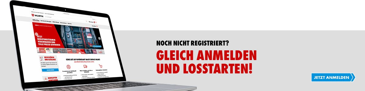 Jetzt gleich anmelden!