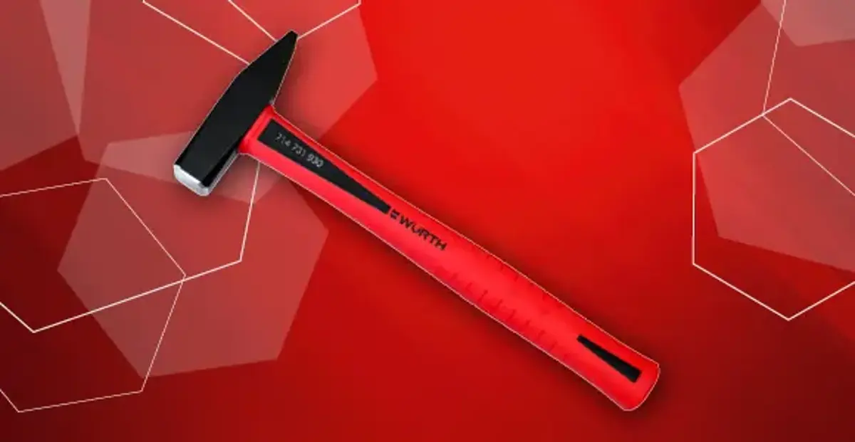 Werkzeug des Monats: Schlosserhammer 3K-Griff