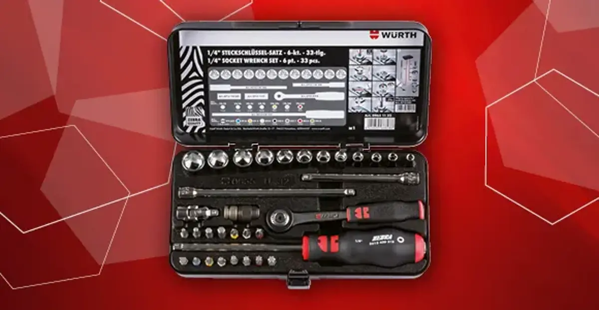 Werkzeug des Monats: Steckschlüssel Sortiment