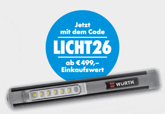 Gratis mit dem Code: LICHT26