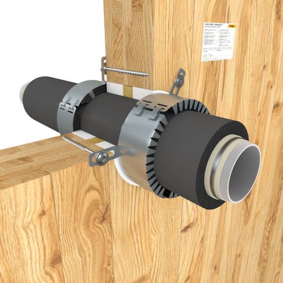 HENSOTHERM® und HENSOMASTIK® Brandabschottungen für Holzbauteile